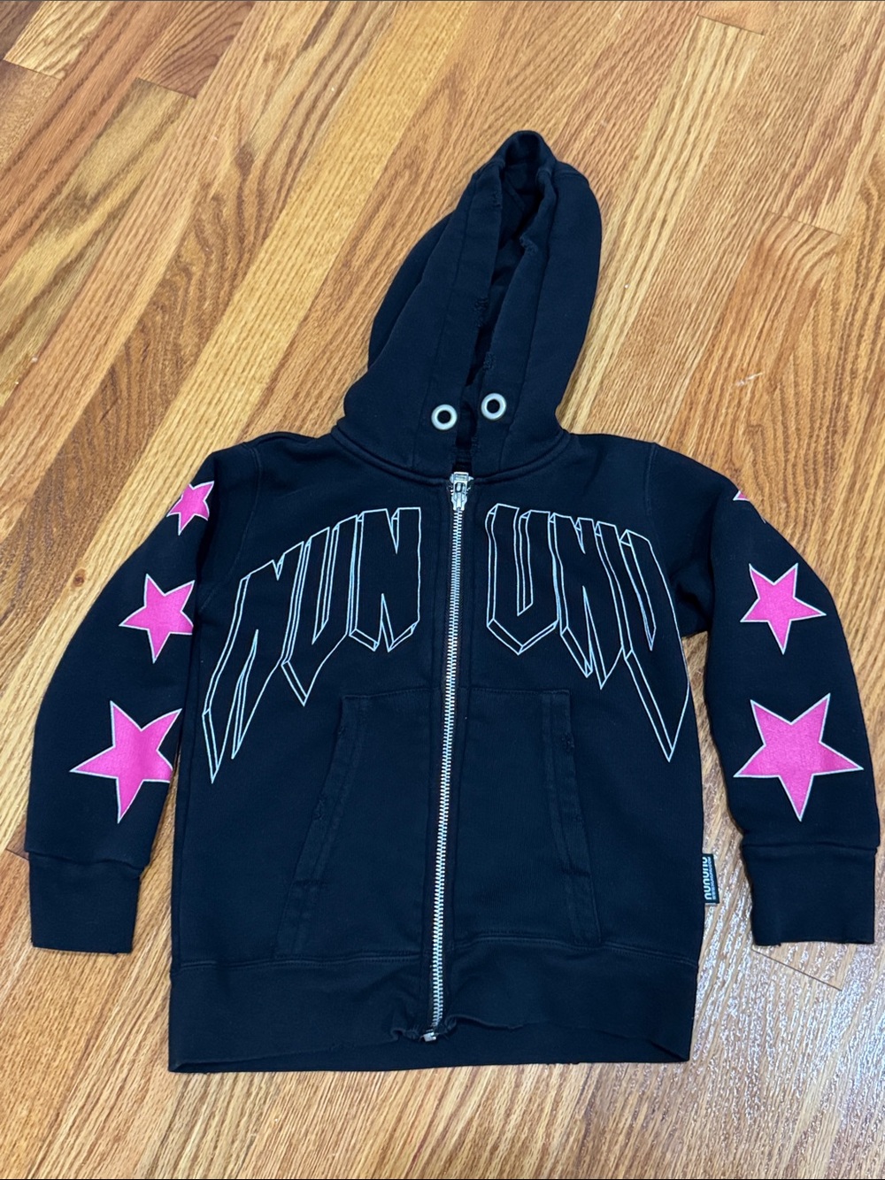 Nununu Girls Zip Up Hoodie Near New!